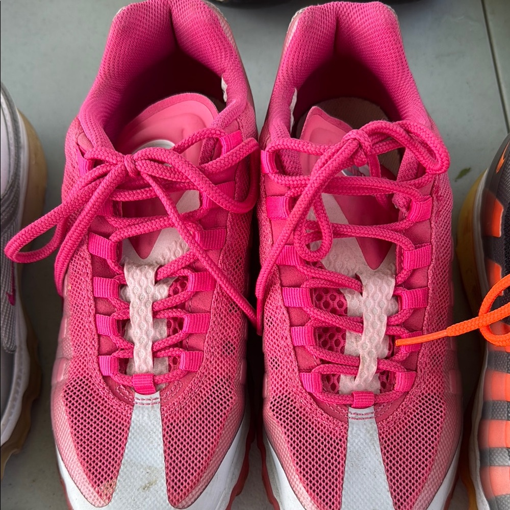 Nike Pink Athletic Running Shoes
